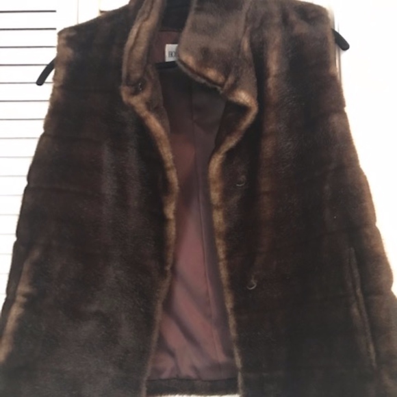 Faux Mink Vest Lined - Picture 1 of 2